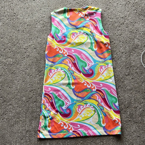 Rulon Reed Bright Multi Color Dress - Picture 7 of 10